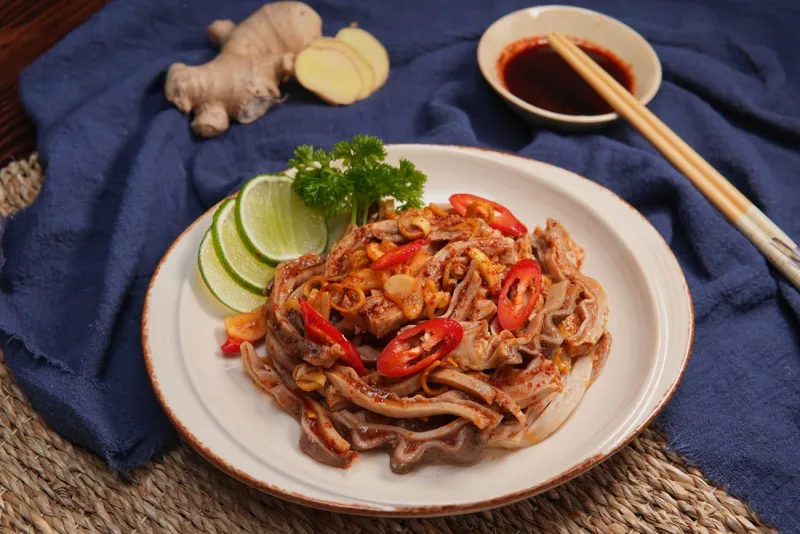 Bao Tử Heo Ngâm Mắm Sả Ớt