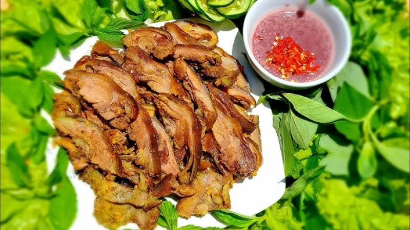 Thịt Chồn Hấp Sả