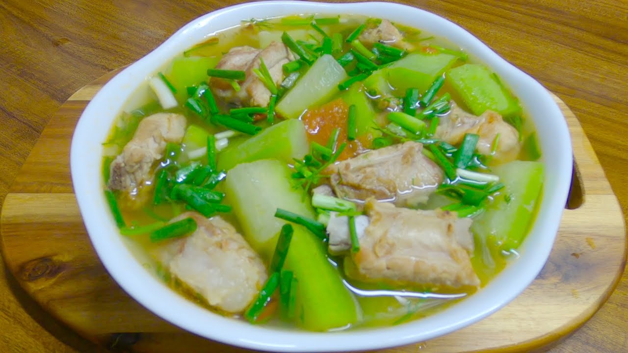 Canh Bí Đao Hầm Xương