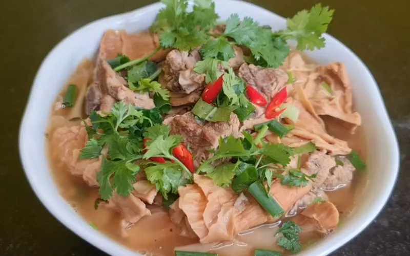 Măng Khô Hầm Xương