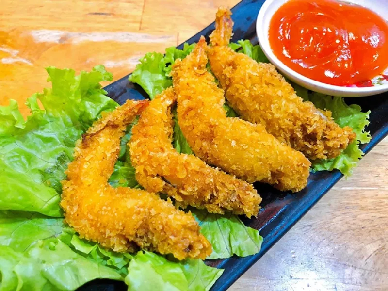 Tôm Sú Chiên Xù