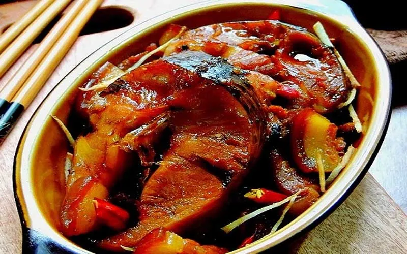 Cá Mè Kho Riềng