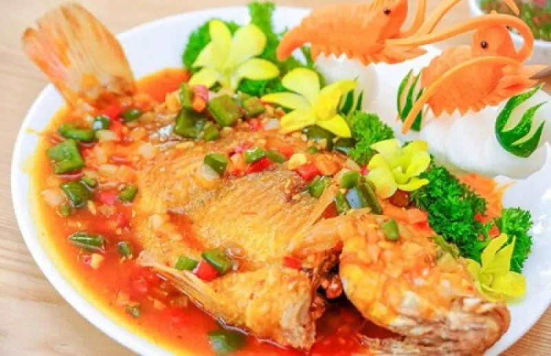Cá Diêu Hồng Sốt Cà Chua