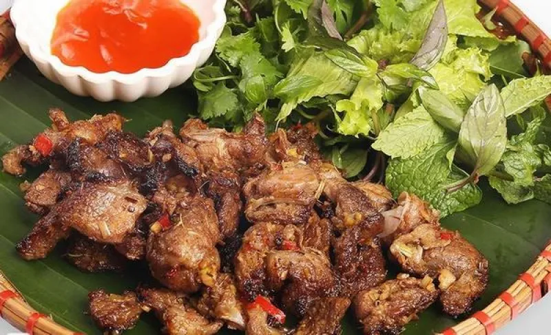 Ngan Nướng Riềng Sả
